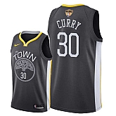 Warriors #30 Stephen Curry Black City Edition 2018 NBA Finals Nike Swingman Jersey,baseball caps,new era cap wholesale,wholesale hats